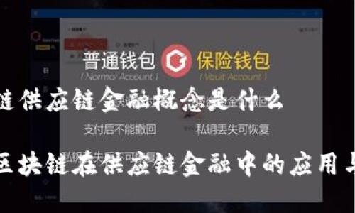 区块链供应链金融概念是什么

探索区块链在供应链金融中的应用与发展