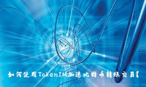 如何使用TokenIM加速比特币转账交易？